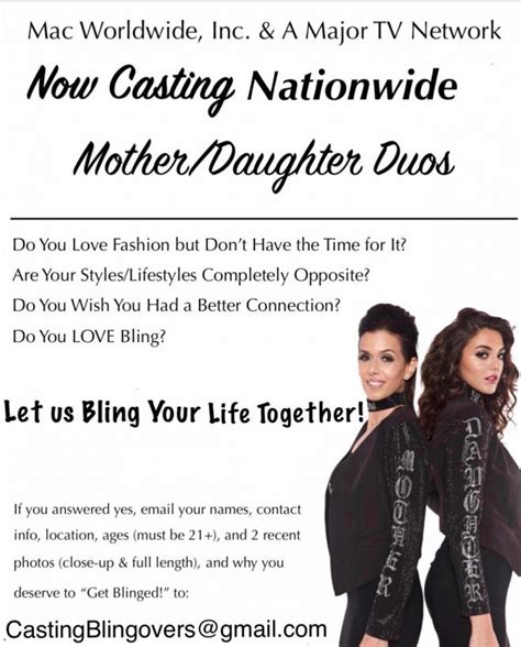 mother daughter casting|Mother/Daughter